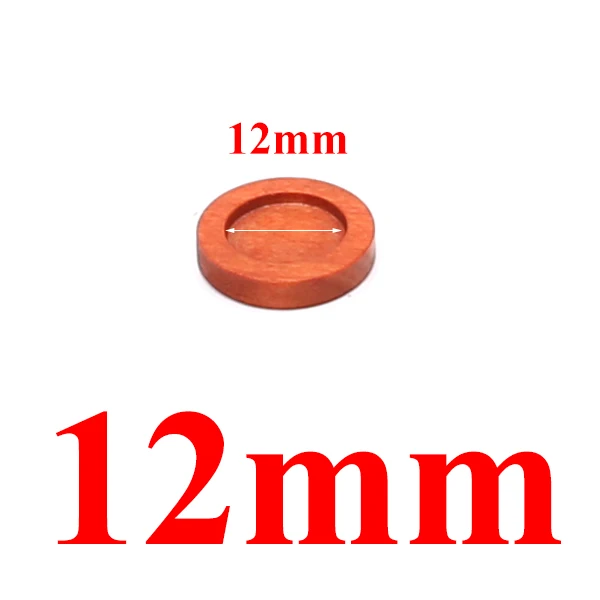 Red coffee 12mm 20 шт./лот, Деревянный Кабошон, подходит для 12 мм, 25 мм, основа, деревянная рамка, подвески для силиконовой формы, для изготовления ювелирных изделий, сделай сам, ручная работа - Цвет: Red coffee 12mm