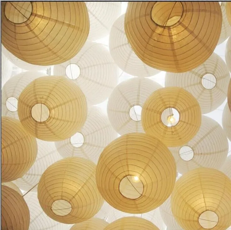 10 pcs/lot Colorful Chinese Paper Lanterns Lamp 6-8-10-12-14-16 inches for Wedding Party Baby shower Decoration Supplies | Дом и сад