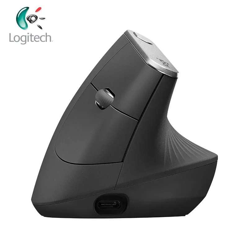 Новейшая оригинальная беспроводная Вертикальная мышь Logitech MX вертикальная