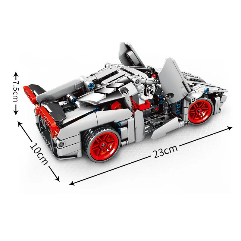 Город супер гонщиков совместимые Legoed скорость Чемпион суперкар Lamborghini Veneno модель
