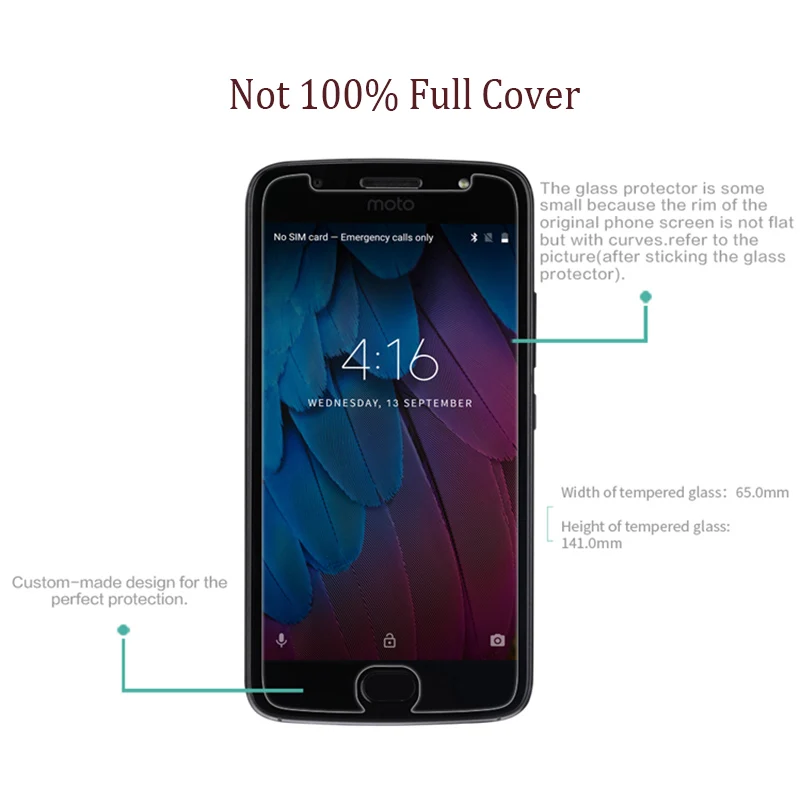 Закаленное стекло для Motorola G5s G5 E4 plus Защита экрана Moto G5splus E4plus Motog5s Motoe4 защитная