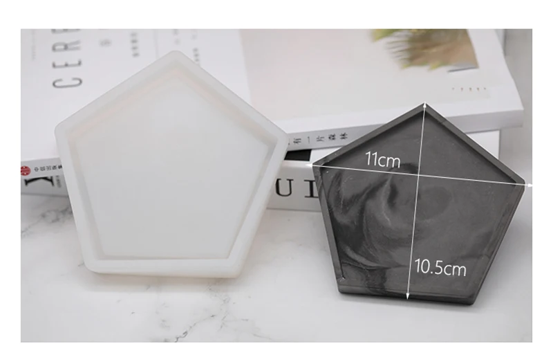 tray mold Силиконовые сырные свечи плесень DIY штукатурка сыра форма для помадки на торт - Цвет: tray mold
