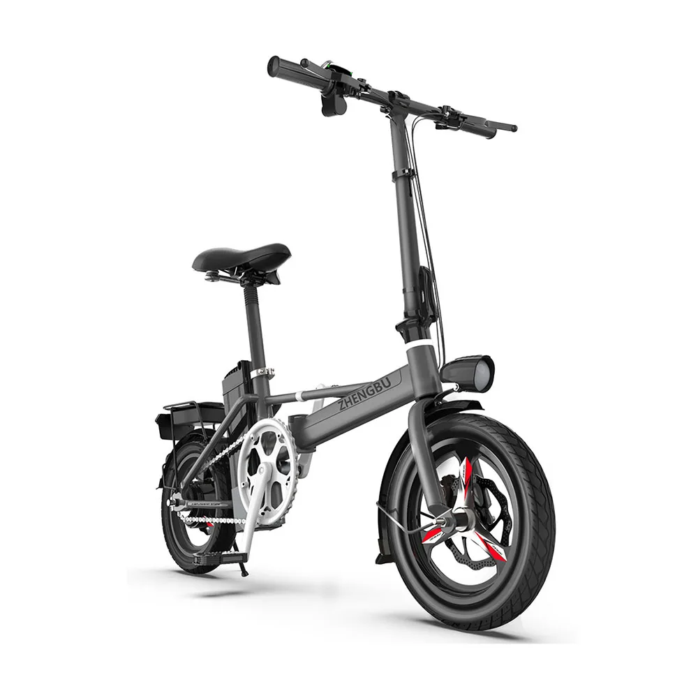 14 дюймовый Электрический велосипед 48V400W высокоскоростной ebike с литиевой батареей