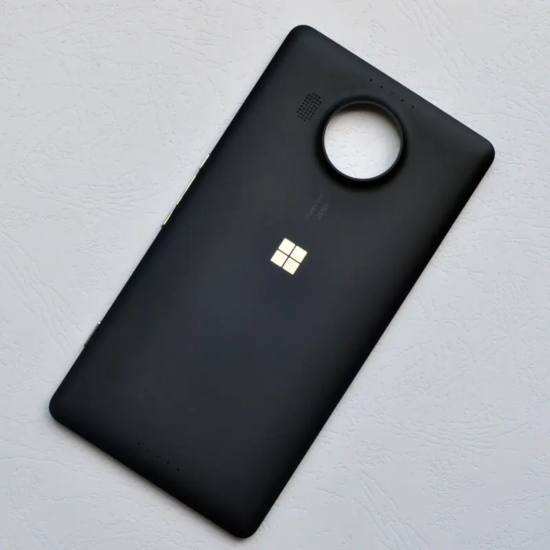 black BINYEAE чехол для аккумулятора для microsoft Nokia Lumia 950 XL задний Чехол с боковой кнопкой+ NFC 950 XL часть - Color: black