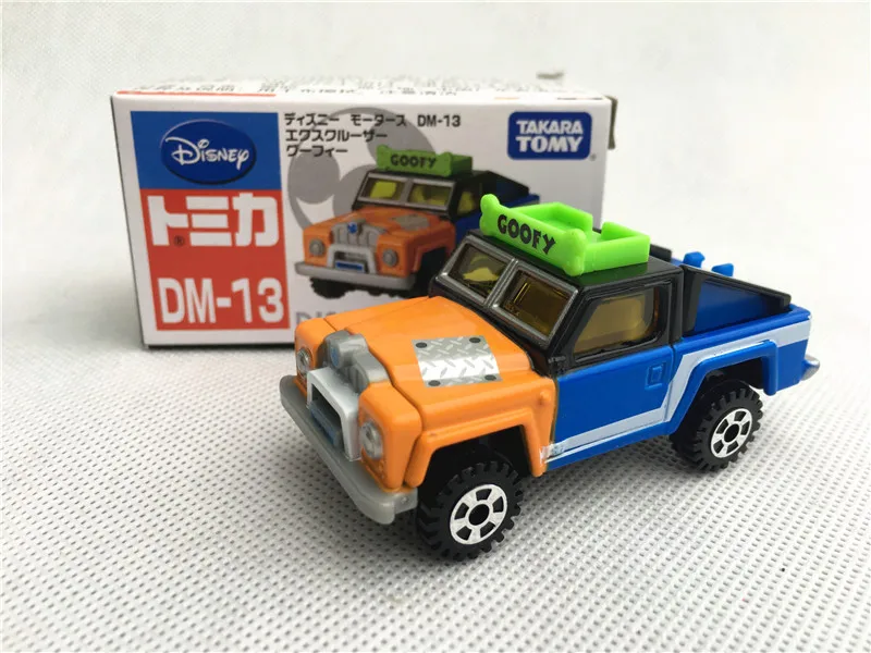Goofy Takara Tomy disney Dreamstar металлическая литая под давлением Эльза/Анна/Олаф/Немо/Дори/Хэнк/Вуди/Дамбо/Гуфи/Тигруля/Базз/игрушка бэймакс автомобили Новинка - Цвет: Goofy