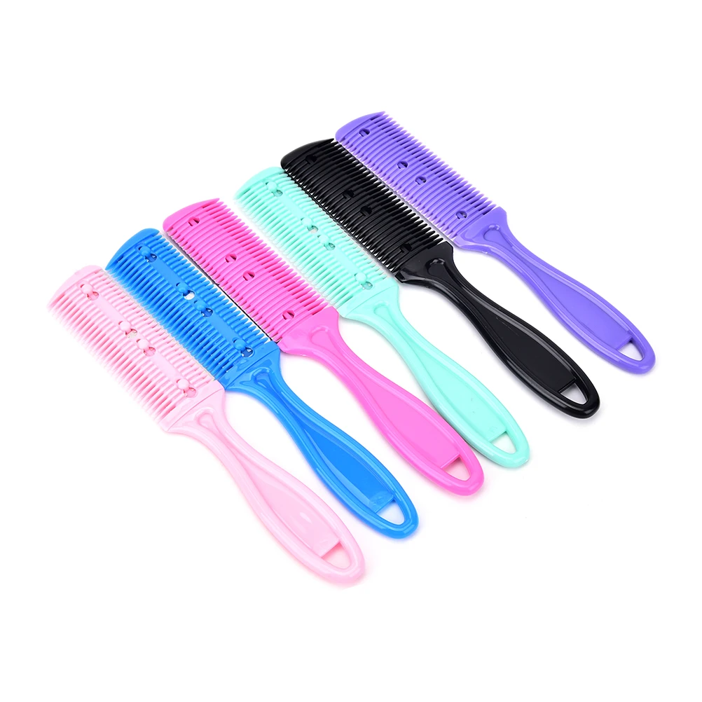 

Double Sides Hair Razor Comb Cutter Cutting Thinning Shaper Haircut Grooming Men Women