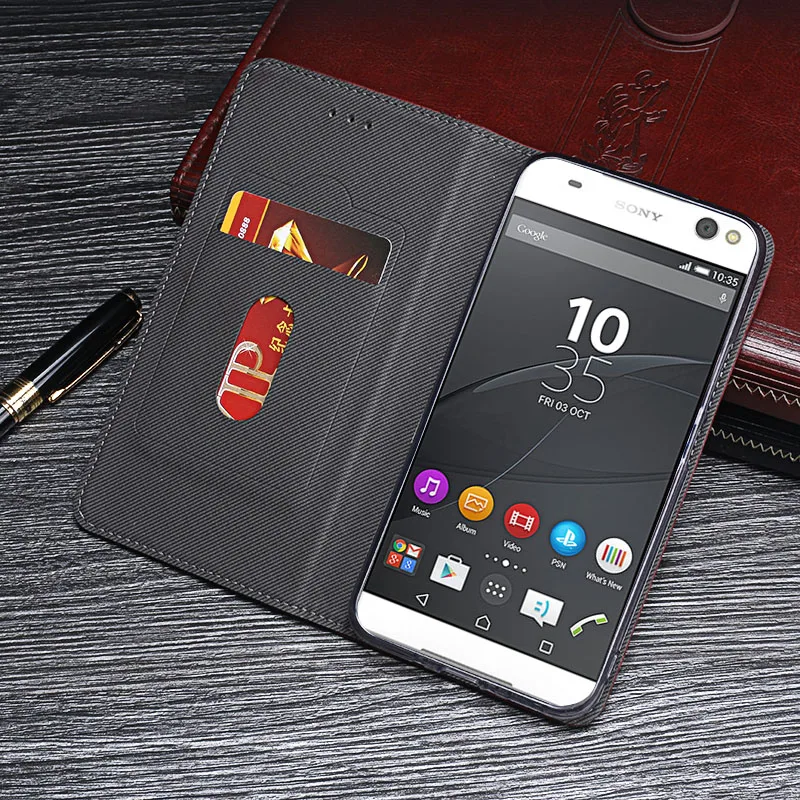 Itgoogo для sony Xperia C5 Ultra чехол 6 0 "телефон сумка Высокое качество Ретро Флип