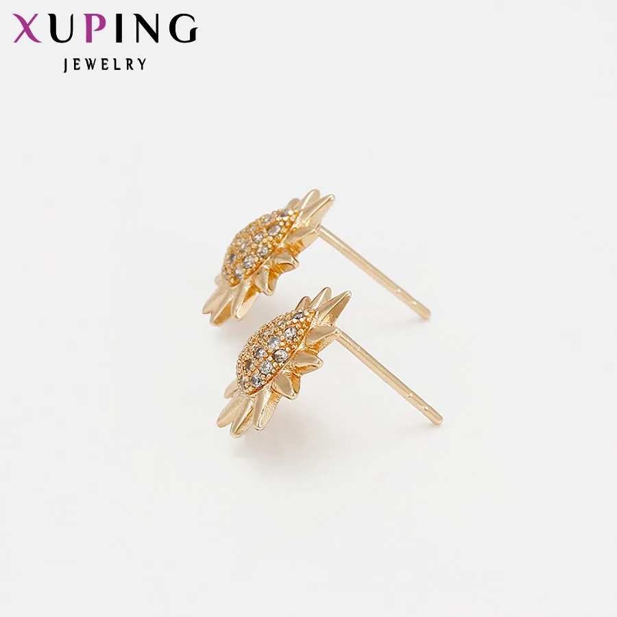 Xuping модные серьги 2018 Новые Модные специальные позолоченные гвоздики ювелирные