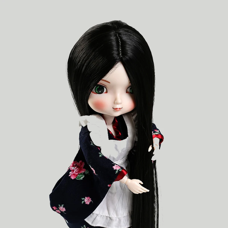 22 см окружность головы 30 см длина 1/6 BJD кукла парик SD/BJD женский BBGirl кукла парик аксессуары для волос Макияж Игрушки для девочек