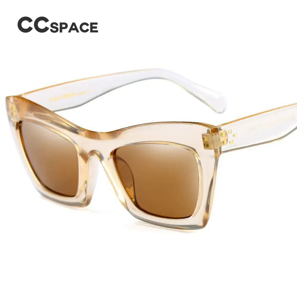 Солнцезащитные очки CCSPACE квадратные маленькие с защитой от УФ лучей для мужчин и