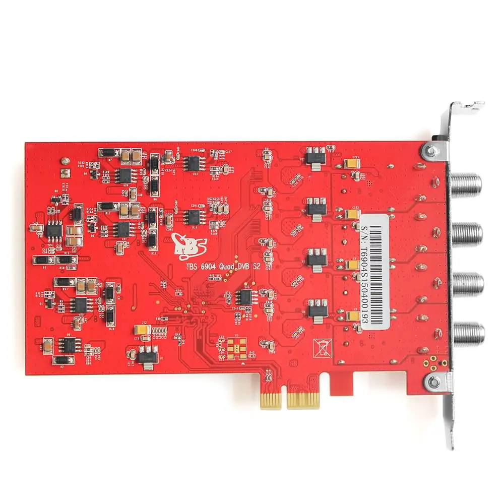TBS 2951 Профессиональный IPTV потоковый сервер с двумя 4 тюнером DVB S2 карта для прямого