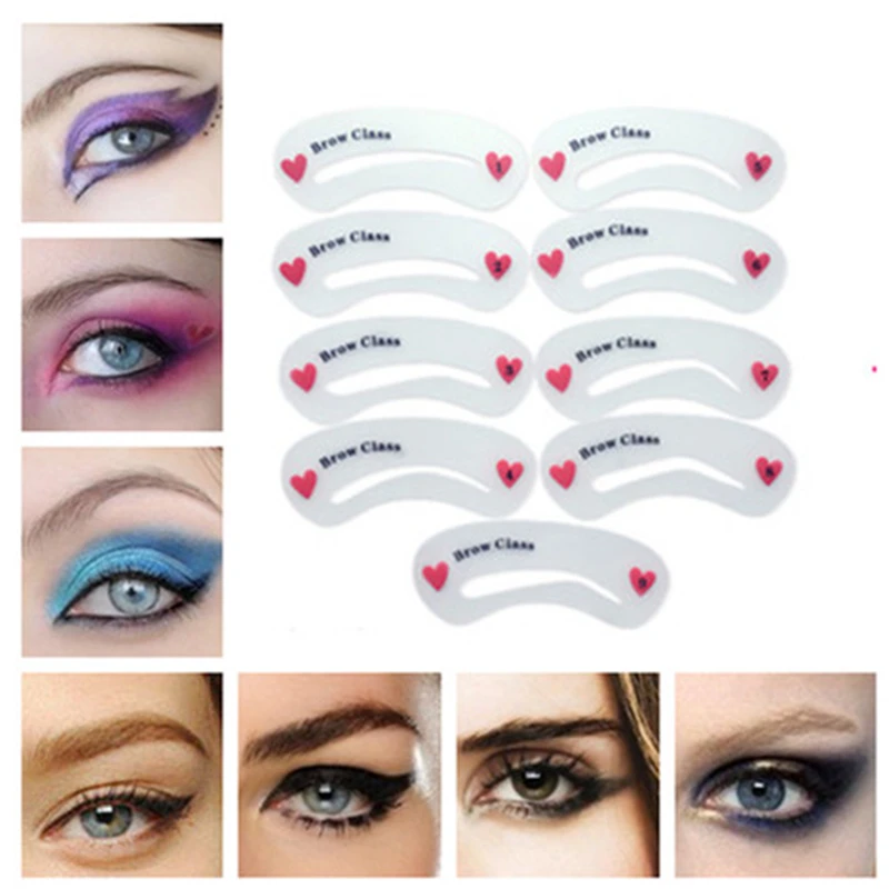 Stencils Model Template Stencil For Eye Eyebrow