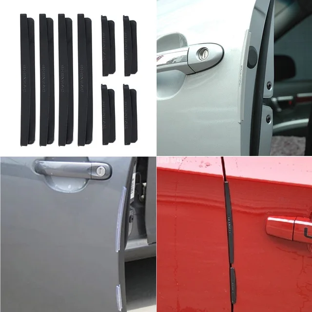 Новые защитные щитки для края автомобильной двери ABS резиновая царапин бар