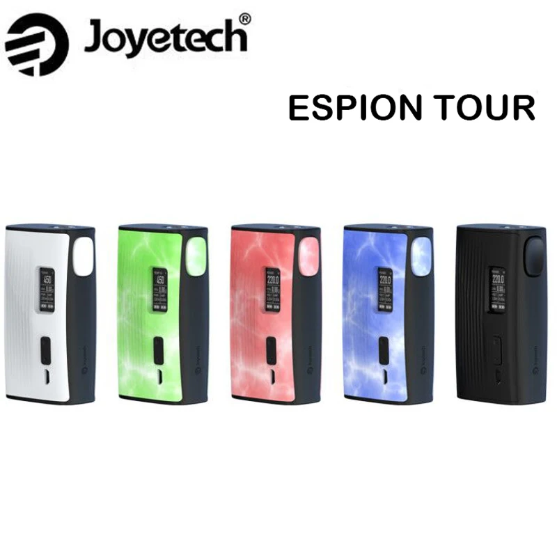 Оригинал Joyetech ESPION Tour Mod 220 Вт бокс мод для электронных сигарет Vape поддержка CUBIS Max