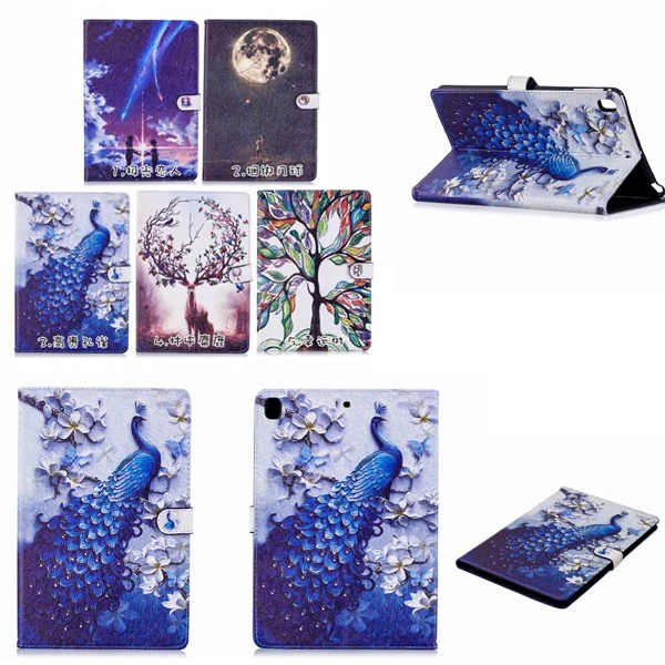 Модный мультяшный чехол для Apple новый iPad 9 7 2017 2018 чехлы Air 1 2 Pro чехол-подставка из