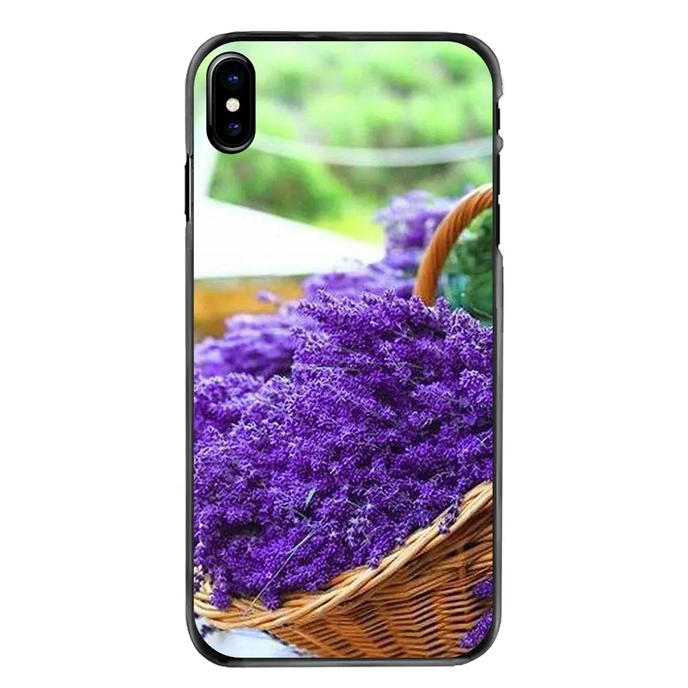 For Huawei P7 P8 P9 P10 Lite Plus 2017 2016 Honor 5C 6 4X 5X Mate 8 7 9 Phone Cases Lavender Flower purple Lavandula vanilla Art |