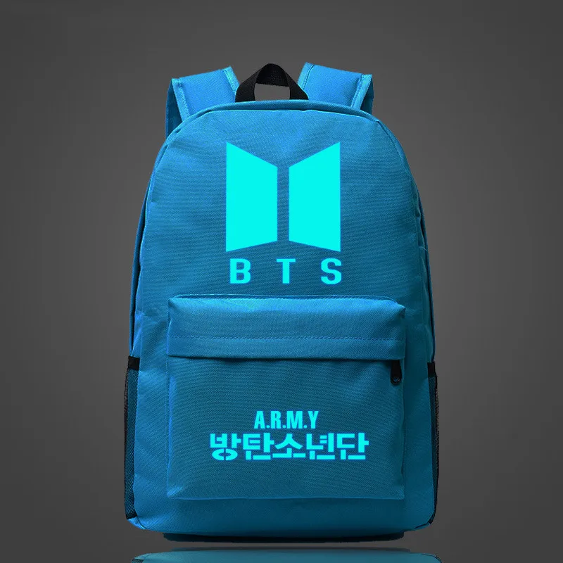 Рюкзак Bts рюкзак светящийся в темноте сумка пуленепробиваемая Подростковая со