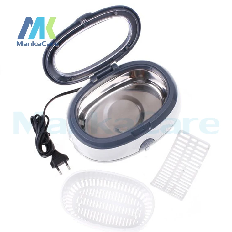 600 мл ультразвуковой очиститель ювелирных изделий/зубов/часов/очков/зубных щеток