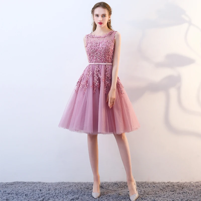 Cocktail Dresses 2021 Applique Pearls Women Short Formal Prom Party Gown | Свадьбы и торжества