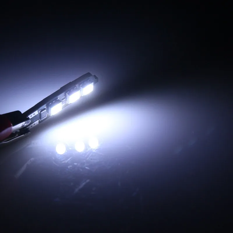 DOTAATDW 10x Auto T10 Led White 194 W5W LED 168 5050 6SMD Car Super Bright Turn Side License Plate Light Lamp Bulb DC 12V|Сигнальная