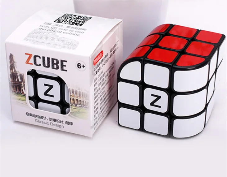 Новейший 3 x3x3 Zcube Penrose волшебный куб головоломка кубики скорость Cubo квадратная головоломка Подарки Развивающие игрушки для детей - Цвет: Black body