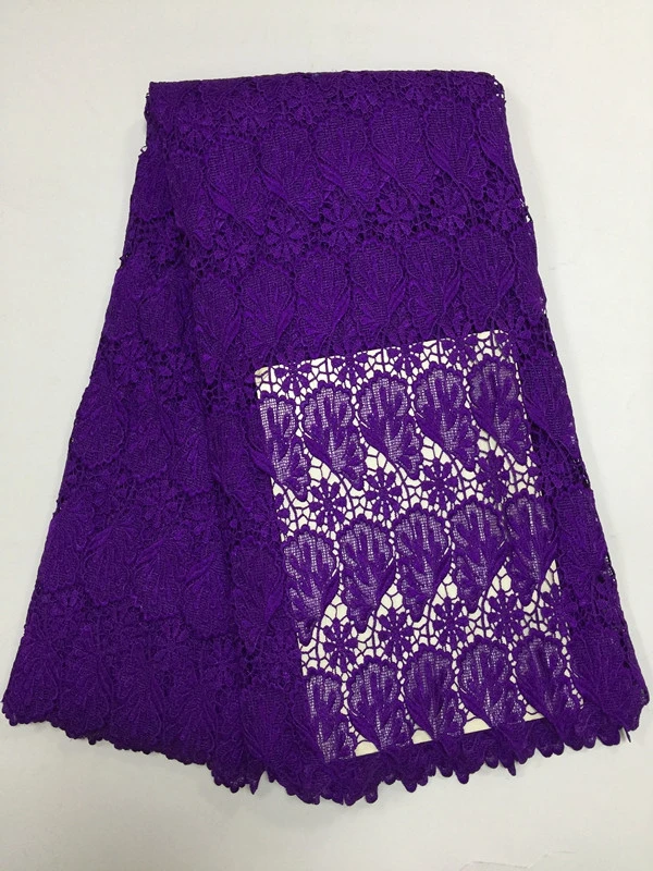 2017 Nigerian net cord lace textile water soluble African mesh guipure fabric swiss voile dress polyester material | Дом и сад