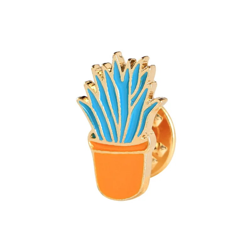 Мягкие эмалированные женские растения мини нагрудные булавки подарки Новое