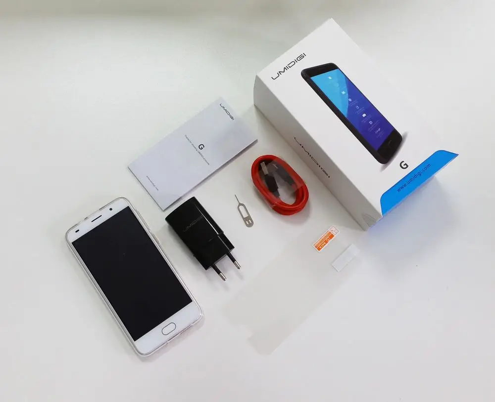 UMIDIGI G Android 7 0 смартфон MTK6737 четырехъядерный 5 дюймовый экран сотовый телефон 2G ram 16G
