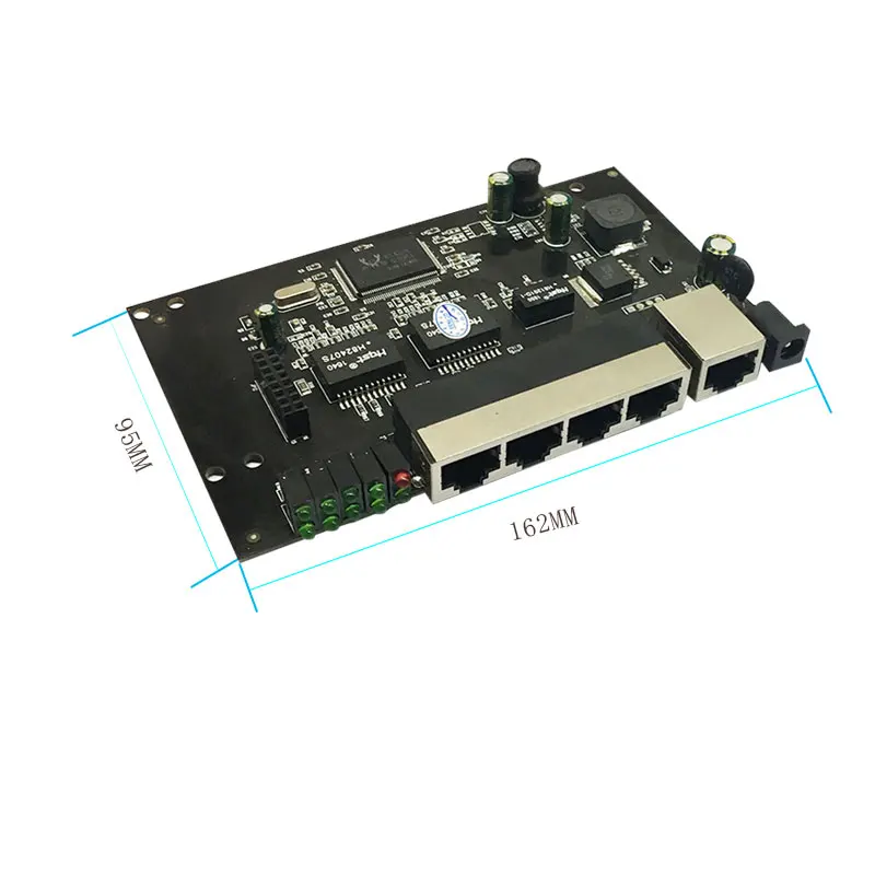 Настольное настенное крепление 5 портов POE коммутатор 65 Вт IEEE802.3af/at usb хаб 960P/1080P HD ip