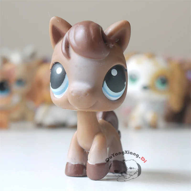 

CW033 Pet Shop Animal brown Colt doll action Figure puppy
