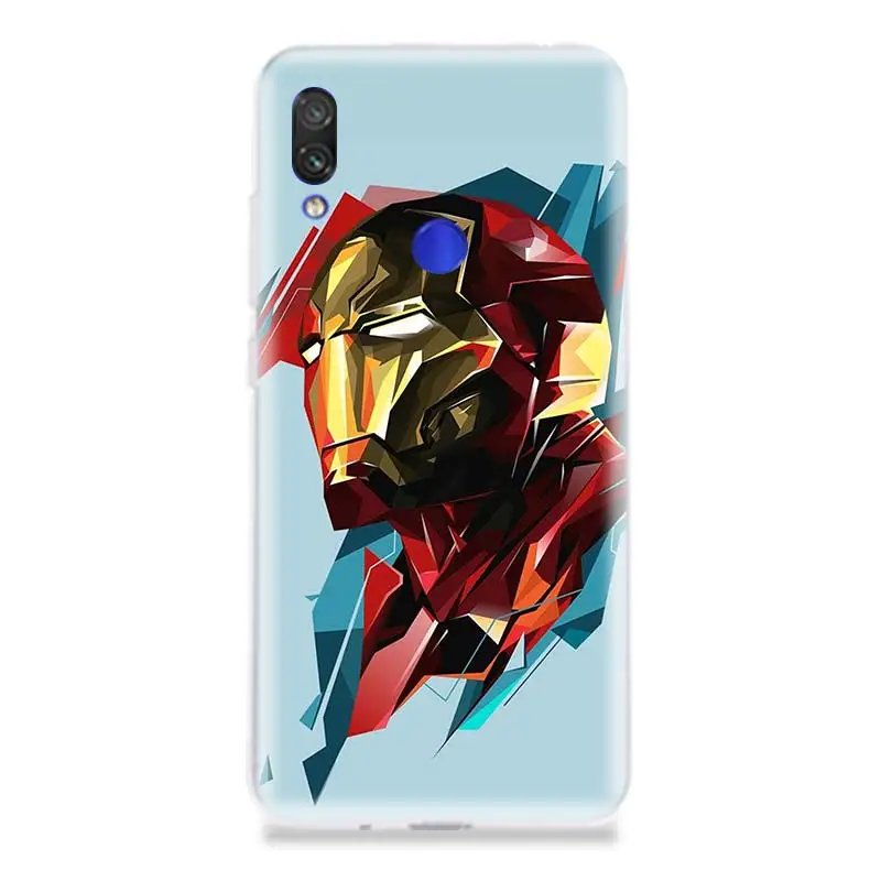 ТПУ задняя для Xiaomi Redmi Note 4 телефона 4X5 5A 6 7 Pro Redme S2 GO подарок Художественный узорный
