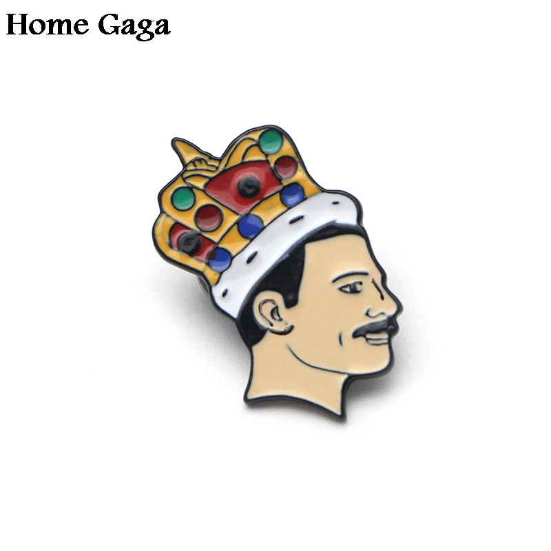 D0658 Homegaga певец гордость броши значки искусственная бижутерия Эмблема для рубашки