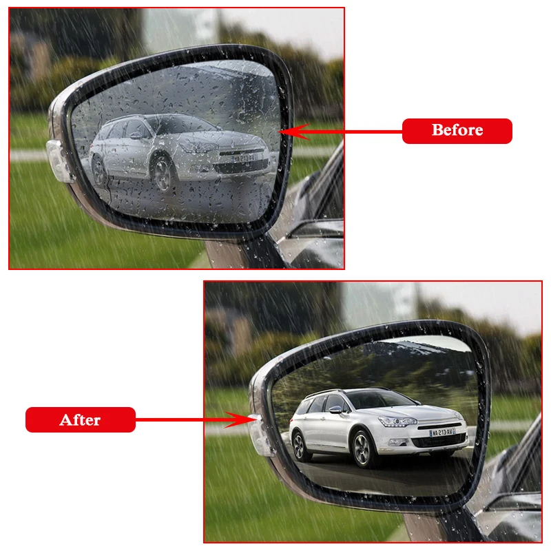 Автомобильная Водонепроницаемая противотуманная пленка наклейка для Citroen C5 2010