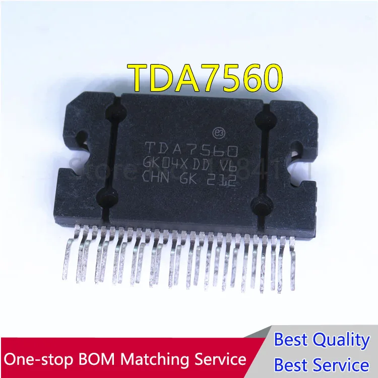 1 шт. чип TDA7560 A7560 ZIP 25 на 100% работает хорошего качества Φ 4x45W автомобильный