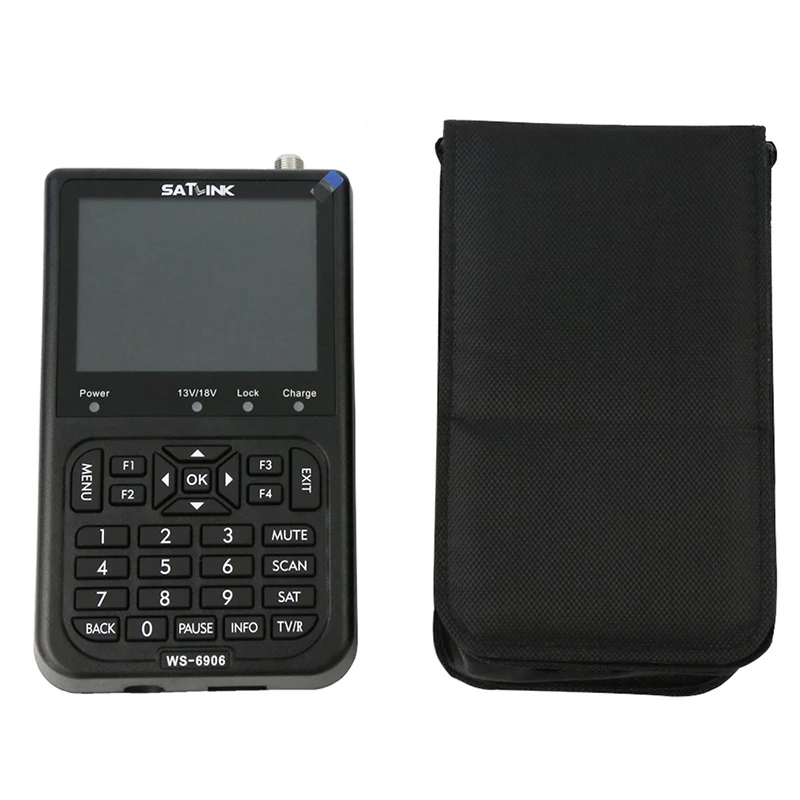 Оригинальный satelite finder WS 6906 3 5 дюймов ЖК дисплей экран DVB S цифровой ресивер fta