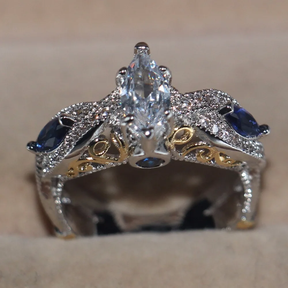 Роскошное ювелирное изделие с грушевидной огранкой лошадиный глаз 10 карат