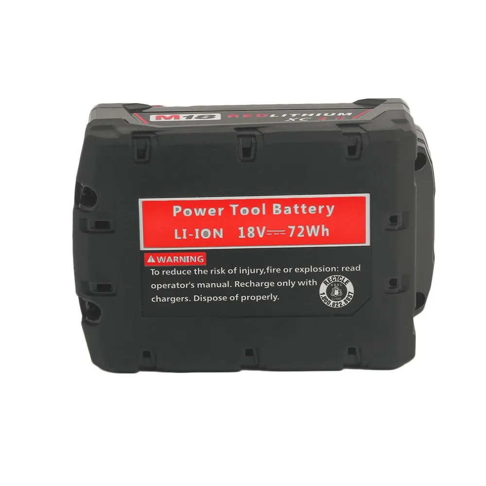 Перезаряжаемый литий ионный аккумулятор M18 18 в 4000 мАч для Milwaukee 48 11 1815 1850 2646 20