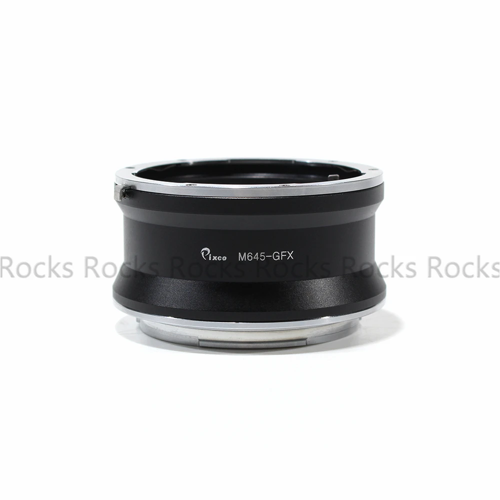 Pixco M645-GFX адаптер объектива подходит для объектива Mamiya 645 для Fujifilm G-Mount GFX беззеркальных цифровых камер, таких как GFX 50S