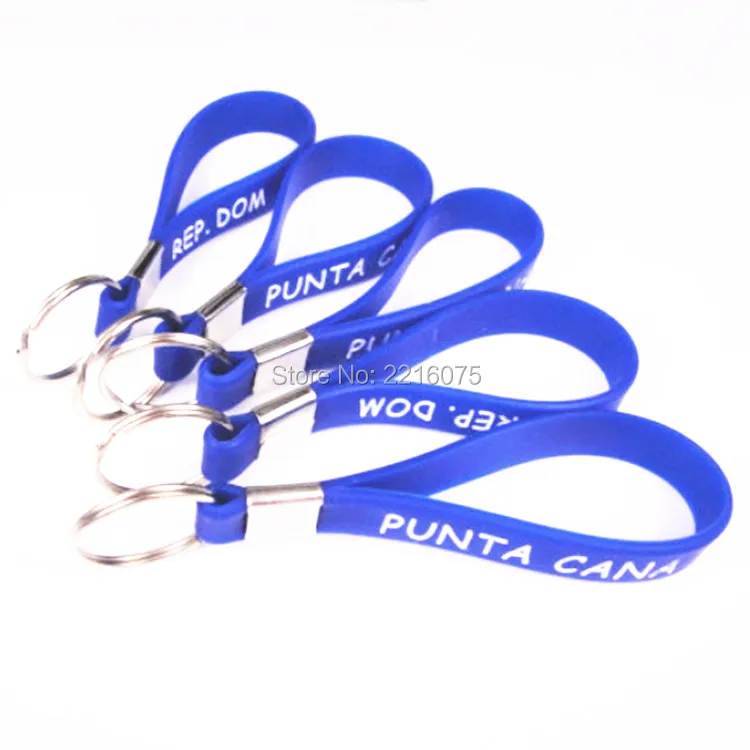 300 шт. брелок репетир Пунта-Кана силиконовый браслет резиновые браслеты