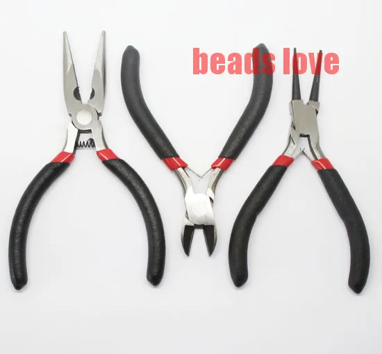 Черные 3/шт ножницы/диагональные/рулонные плоскогубцы Набор инструментов для