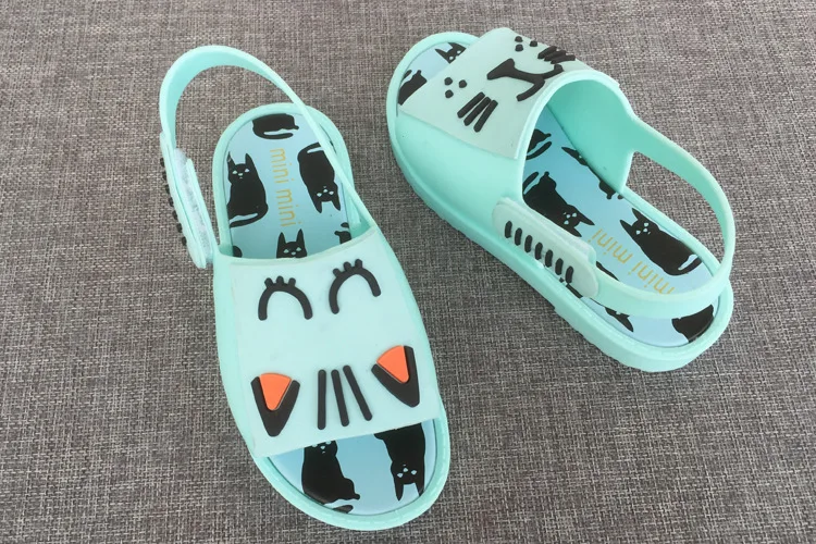 Детская летняя мини прозрачная обувь для маленьких девочек и мальчиков с