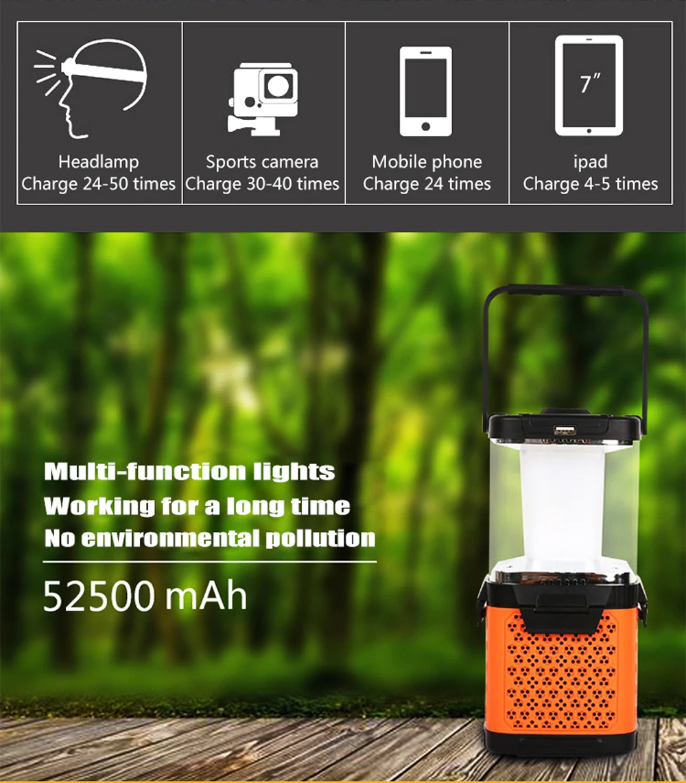 HoneyFly светодиодный фонарь для соленой воды, 4 Вт, для зарядки морской воды, портативный светильник для путешествий, аварийная лампа, USB, для кемпинга, пешего туризма, на открытом воздухе