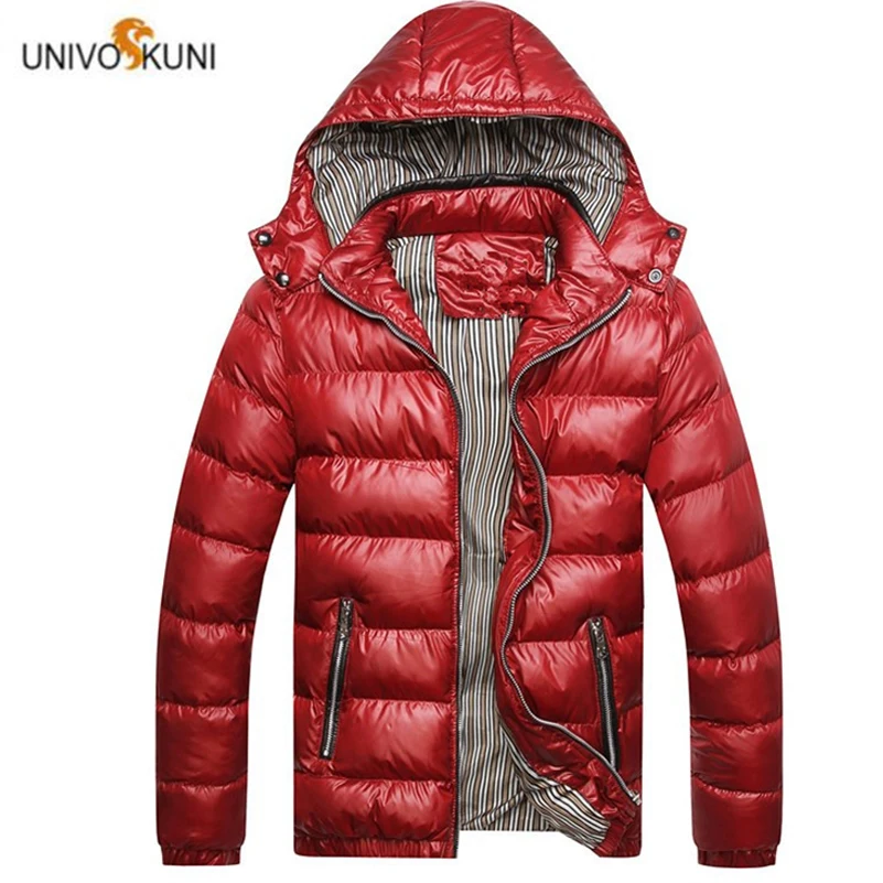 UNIVOS KUNI 2019 мужская хлопковая куртка пальто осенняя и зимняя теплая Повседневная
