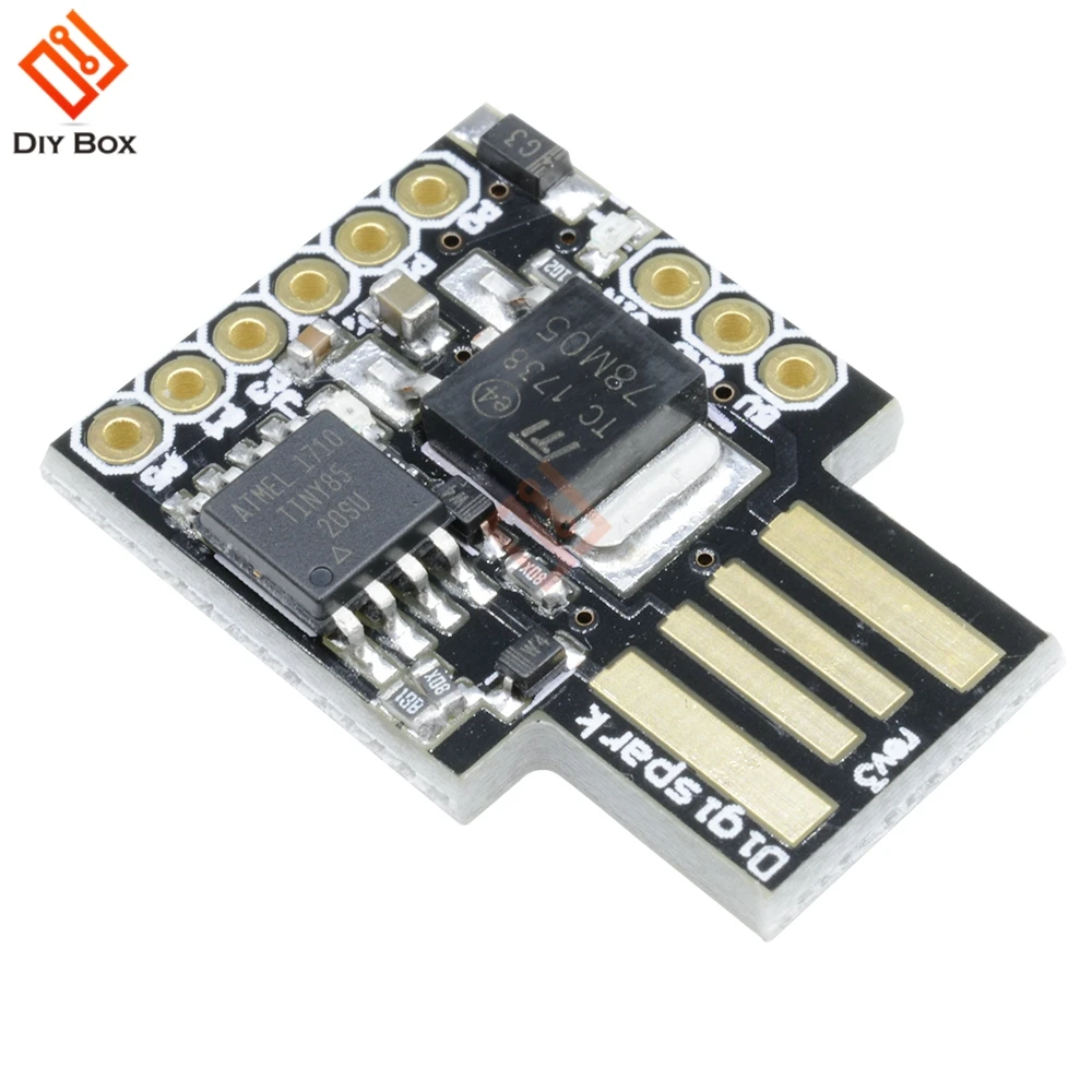 Плата для разработки ATTINY85 Micro USB плата Arduino модуль ввода/вывода IIC I2C SPI набор сделай