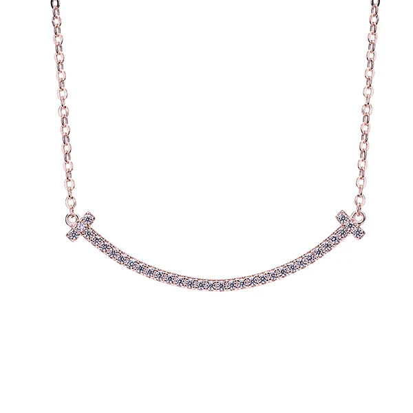 

Cheestar Gems 925 Sterling Silver Women Necklace with 6.5mm/1carat Cubic Zircon Ladies Pendant Necklaces Free Shipping
