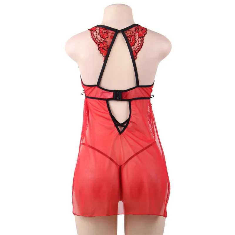 Ночное платье сексуальное женское тонкое стильное летнее нижнее белье Babydoll