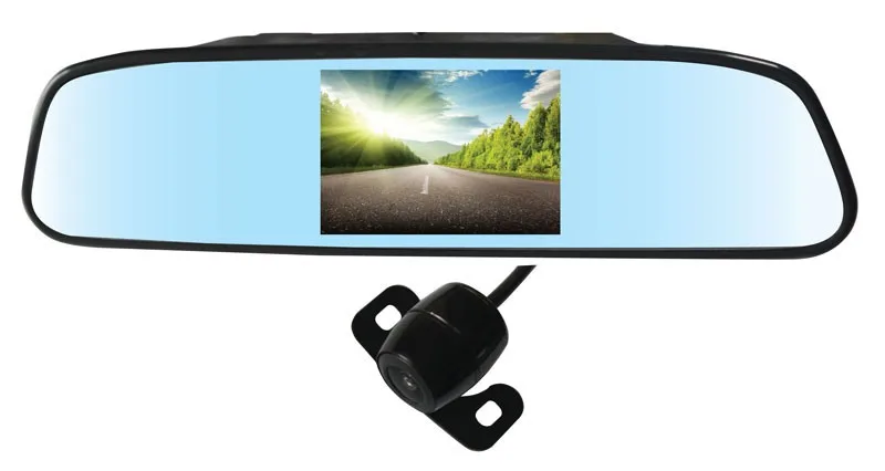 Универсальная система с датчиком парковки автомобиля камера заднего вида + ЖК
