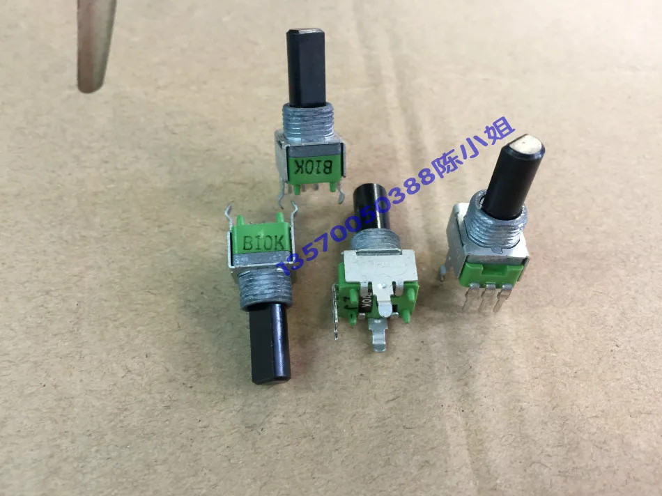 2 шт./лот тайваньский бренд ALPHA потенциометра RK09 B10K длина вала 17 мм|shaft|shaft potentiometer |