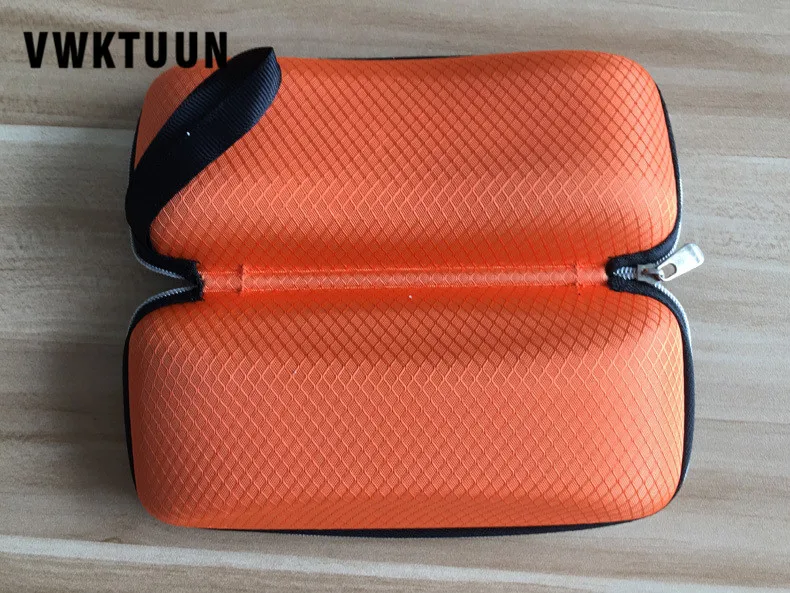 VWKTUUN солнцезащитные очки чехол 4 цвета солнцезащитные очки коробка Винтаж большой емкости молнии оправы для очков для женщин мужчин очки аксессуары