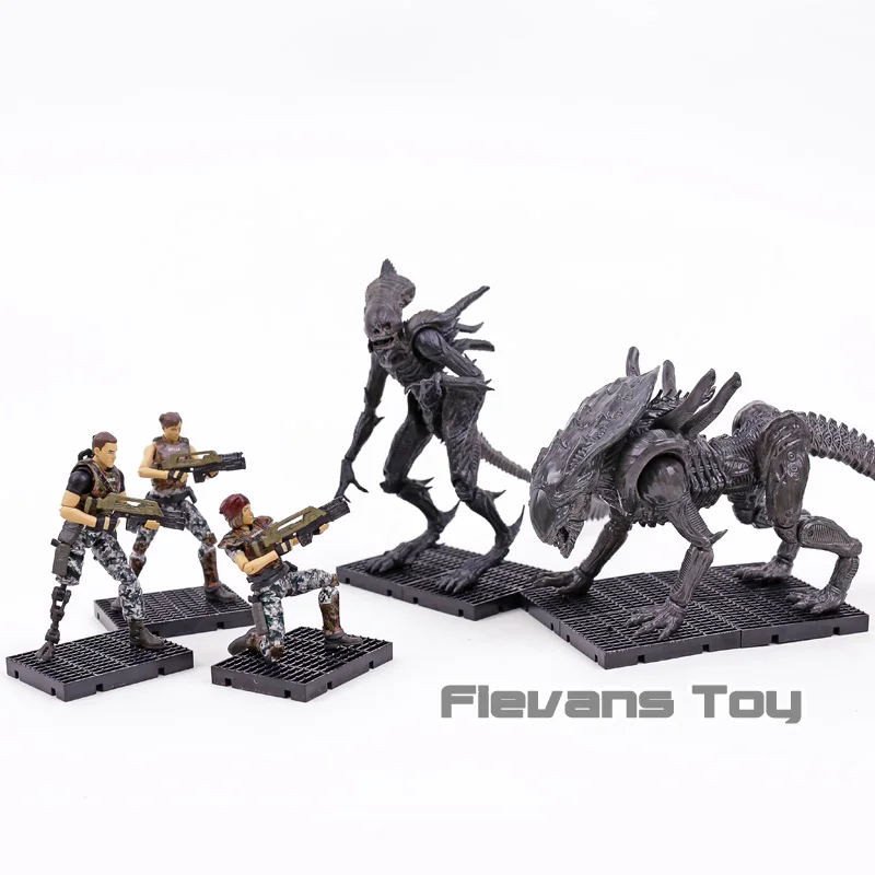 HIYA TOYS Aliens Colonial Marines Cruz Bella Redding Xenomorph Raven Crusher 1:18 ПВХ фигурка игрушки